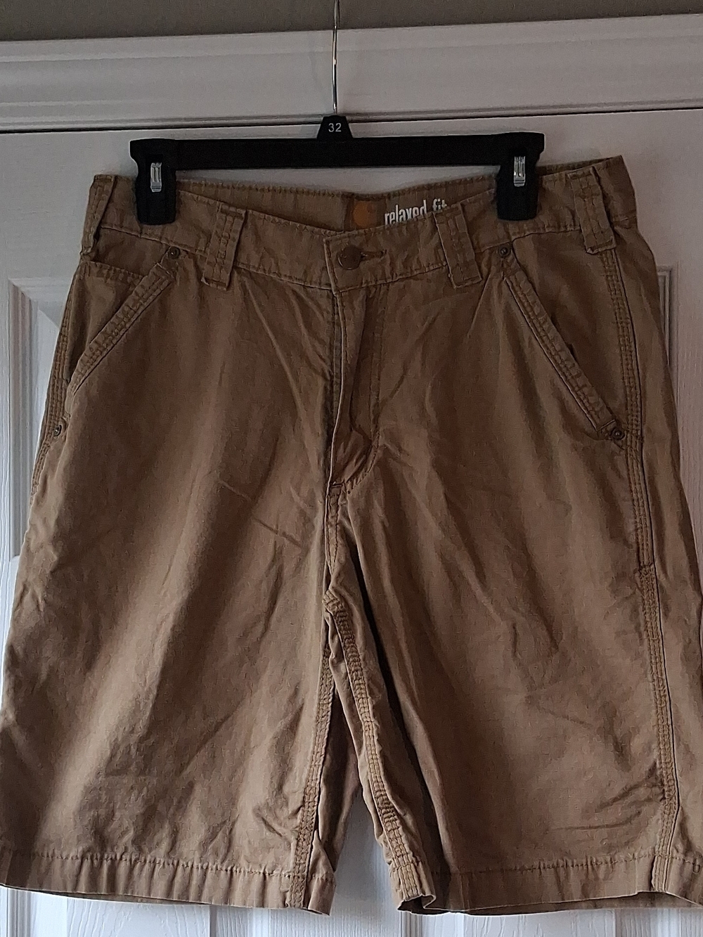 Carhartt Relaxed Fit Cotton Chino Shorts - Tan